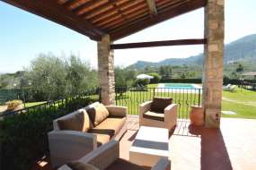Toskana- Landhaus (Villa) Nr. 1075 mit viel Komfort, grosser Garten und Pool für Gäste, die das Besondere schätzen für 1 - 8 Personen