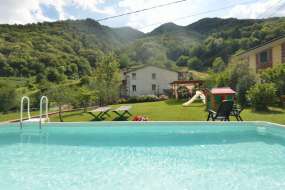 Toskana - Ferienhaus Nr. 1023 mit Pool und grossem eingezäuntem Garten in schöner Lage für 1 - 7 Personen